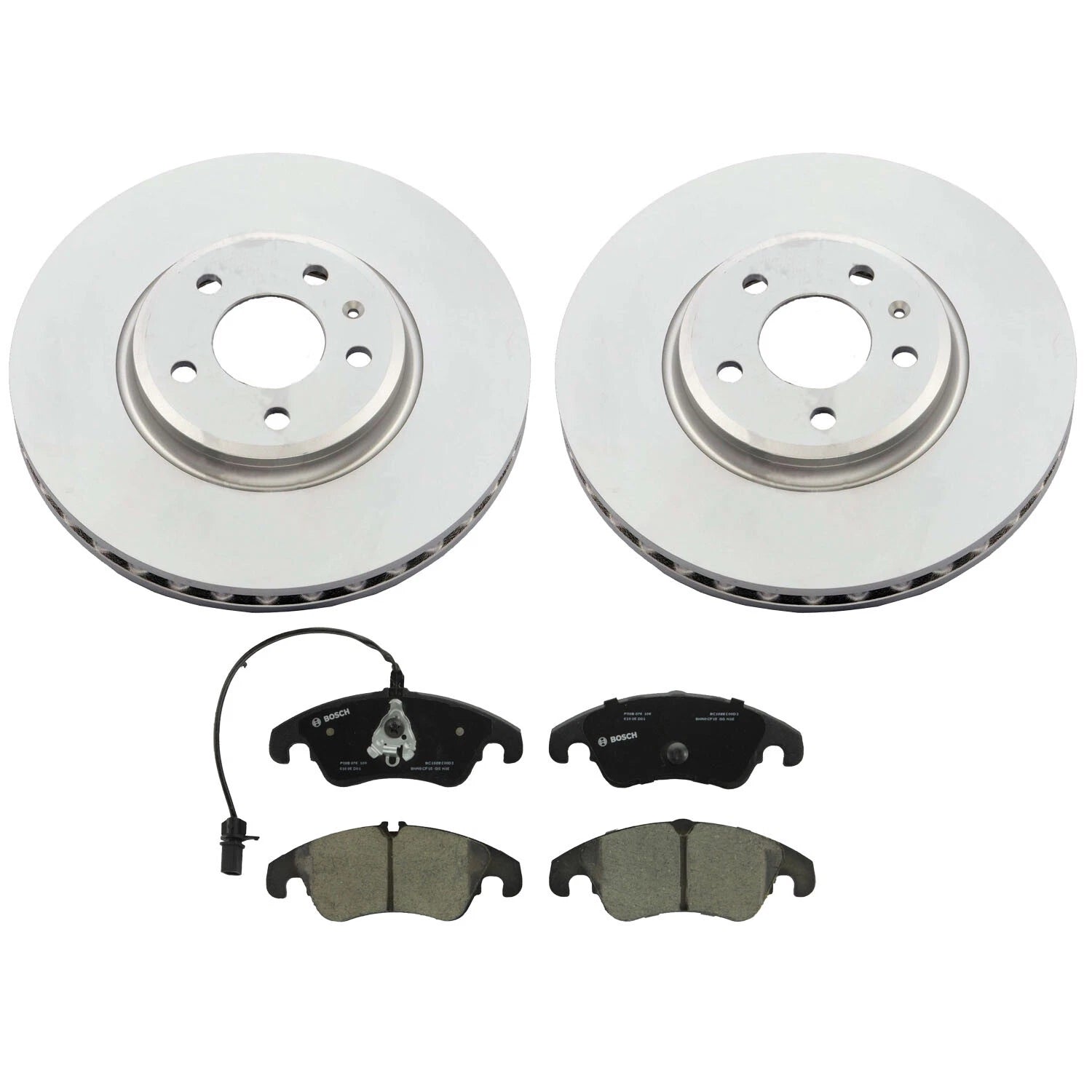 Front Brake Kit 320mm Rotors Bosch Pads for Audi A4 A5 Q5 S4 S5 (2009–2020)