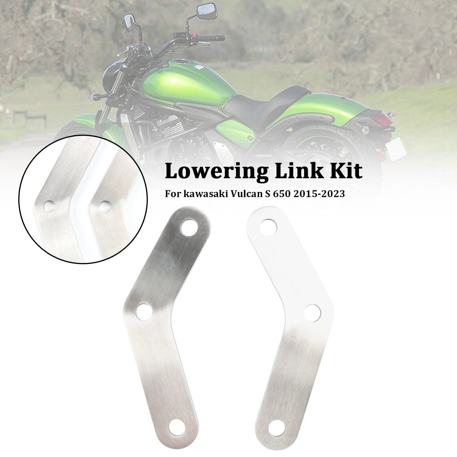 Adjustable Lowering Link Dogbone for Kawasaki Vulcan S 650 (2015–2023)