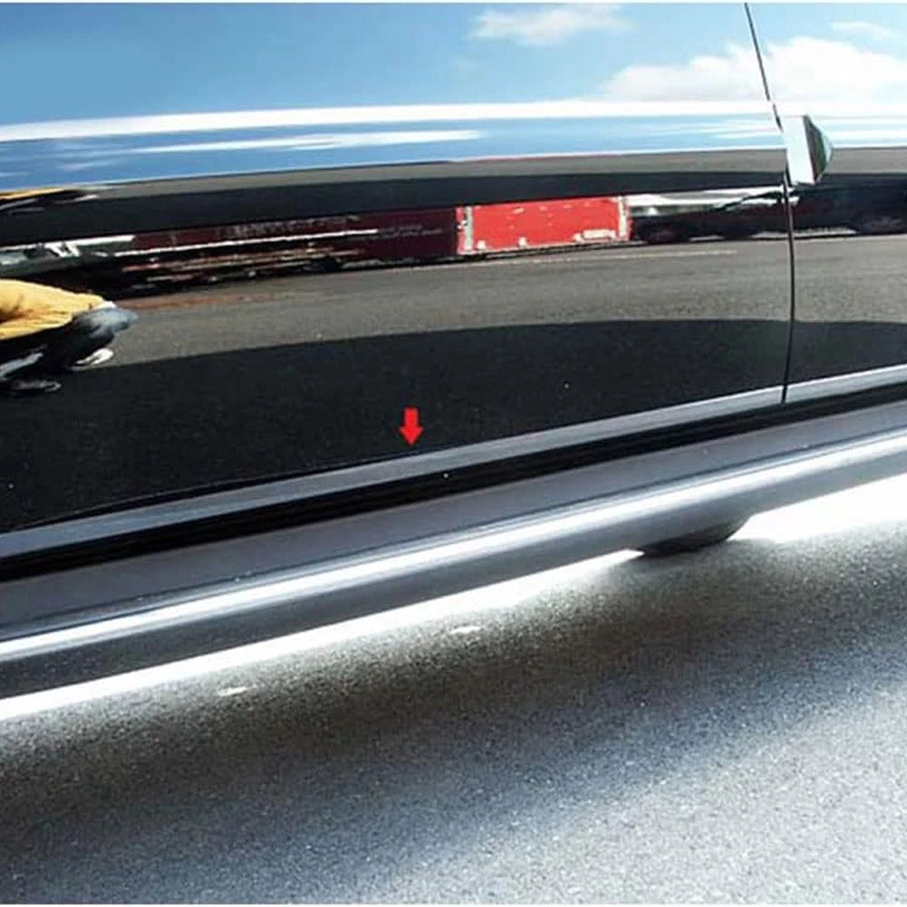 Rocker Panel Molding Chrome 4pc Luxury FX for GMC Yukon (2007–2014)