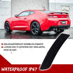 2X Smoked Lens White LED Side Marker Lights for Chevy Camaro (2016–2023)