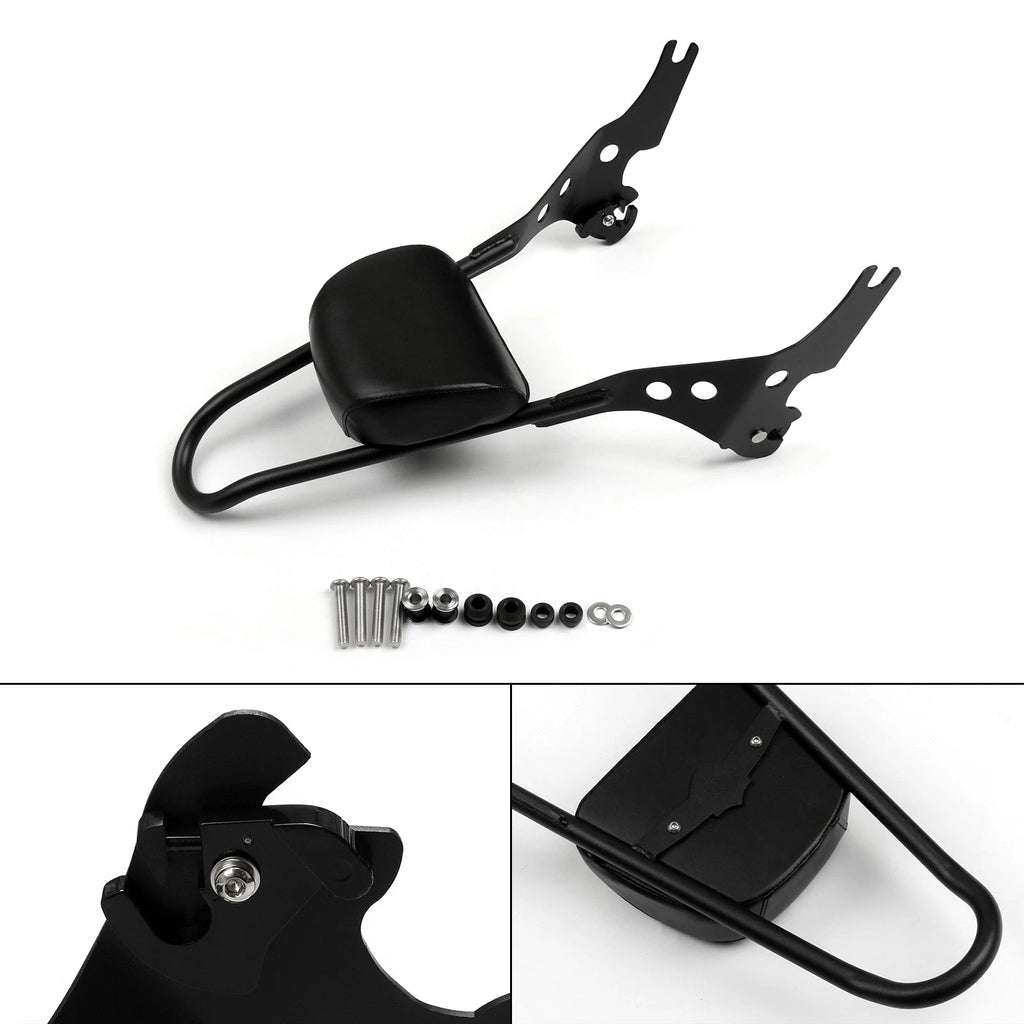 Sissy Bar Luggage Rack Backrest Pad for Harley Street 500 750 (2015–2018)