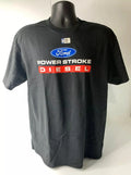 Licensed Ford Power Stroke Diesel Emblem T Shirt Black for Ford Fans (2000–2025)