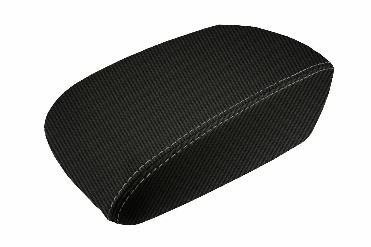 Carbon Fiber Console Lid Armrest Cover for Ford Focus (2012–2018)