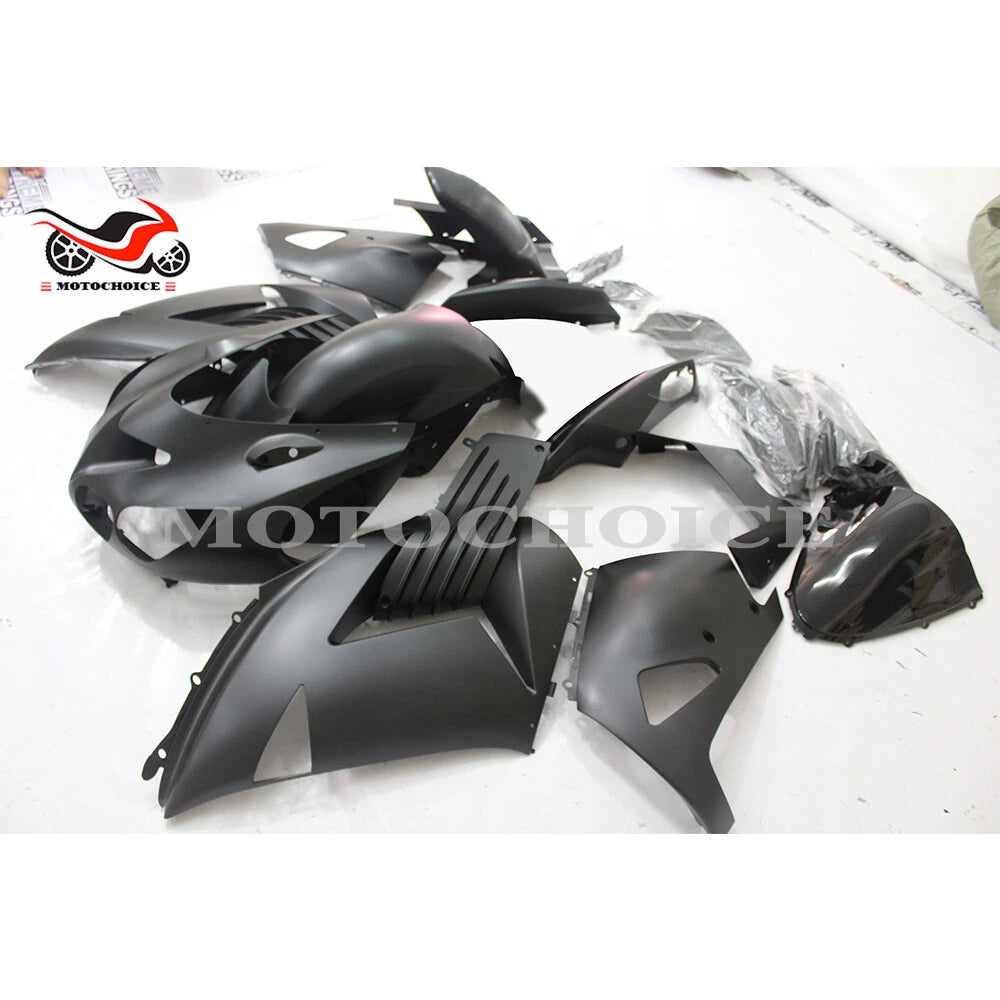 Fairing Kit for Kawasaki Ninja ZX14 ZX14R ZZR1400 (2006–2011) Matte Black