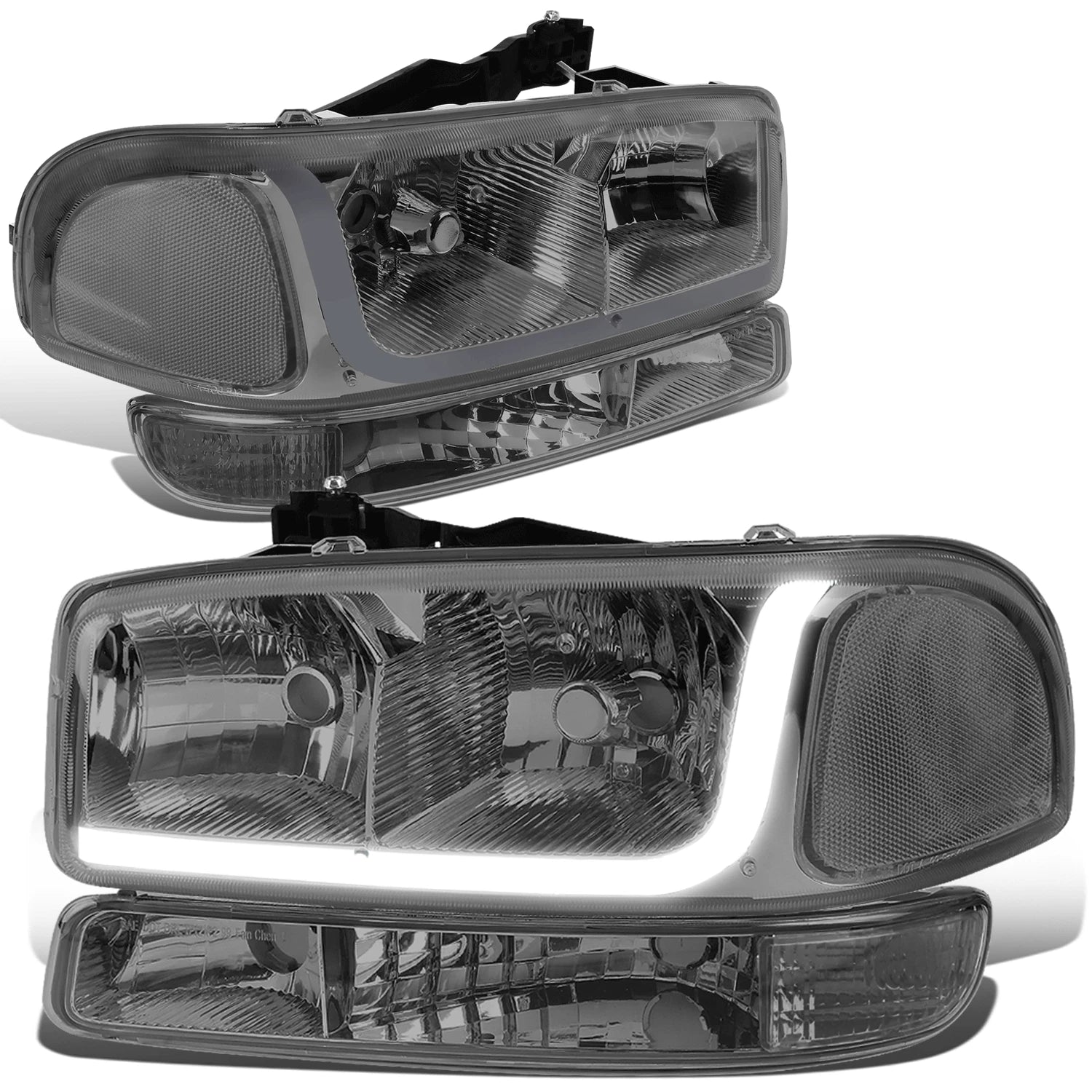 LED DRL Headlight Bumper Signal Lamp for Sierra 1500 2500 (1999–2007)