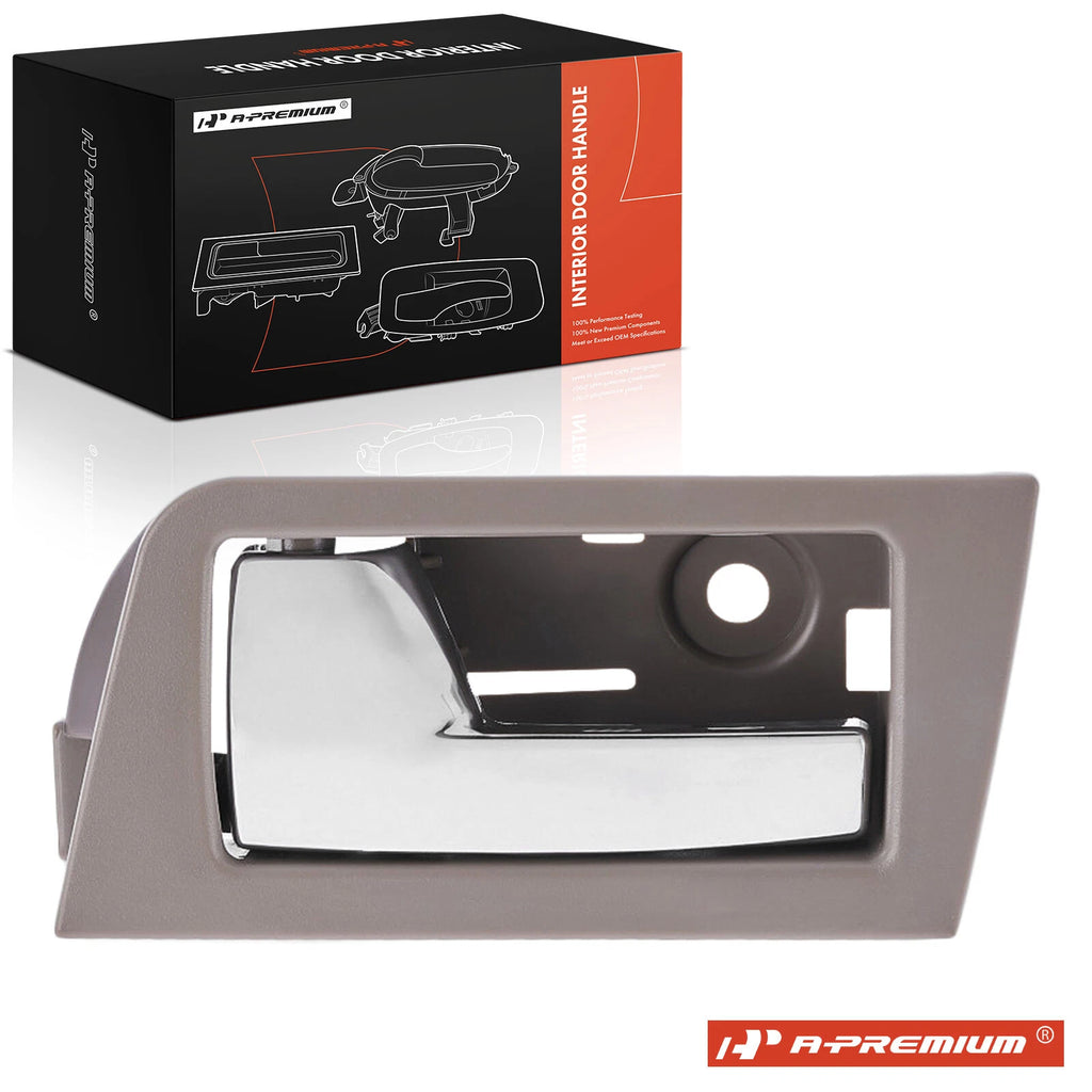 Rear Driver Interior Door Handle for Ford Escape (2001–2012) Gray Chrome