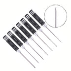 7-Piece Precision Hexagon Wrench Screwdriver Set with Non-Slip Handle