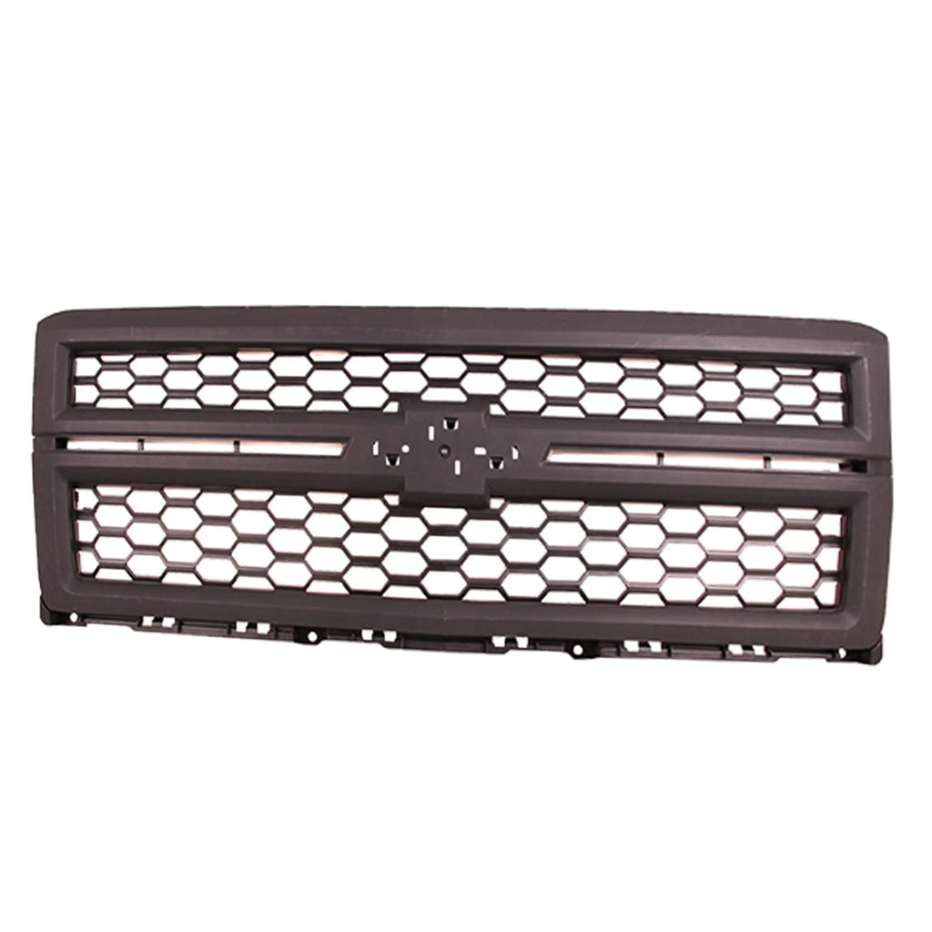 Front Grille Replacement Black Textured Plastic for 2014–2015 Chevy