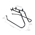 Saddlebag Conversion Brackets for Harley Softail (w/ Hardware)