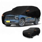 Car Cover Waterproof All Weather for Chevrolet Tahoe (2015–2023) 190T-PU Zipper