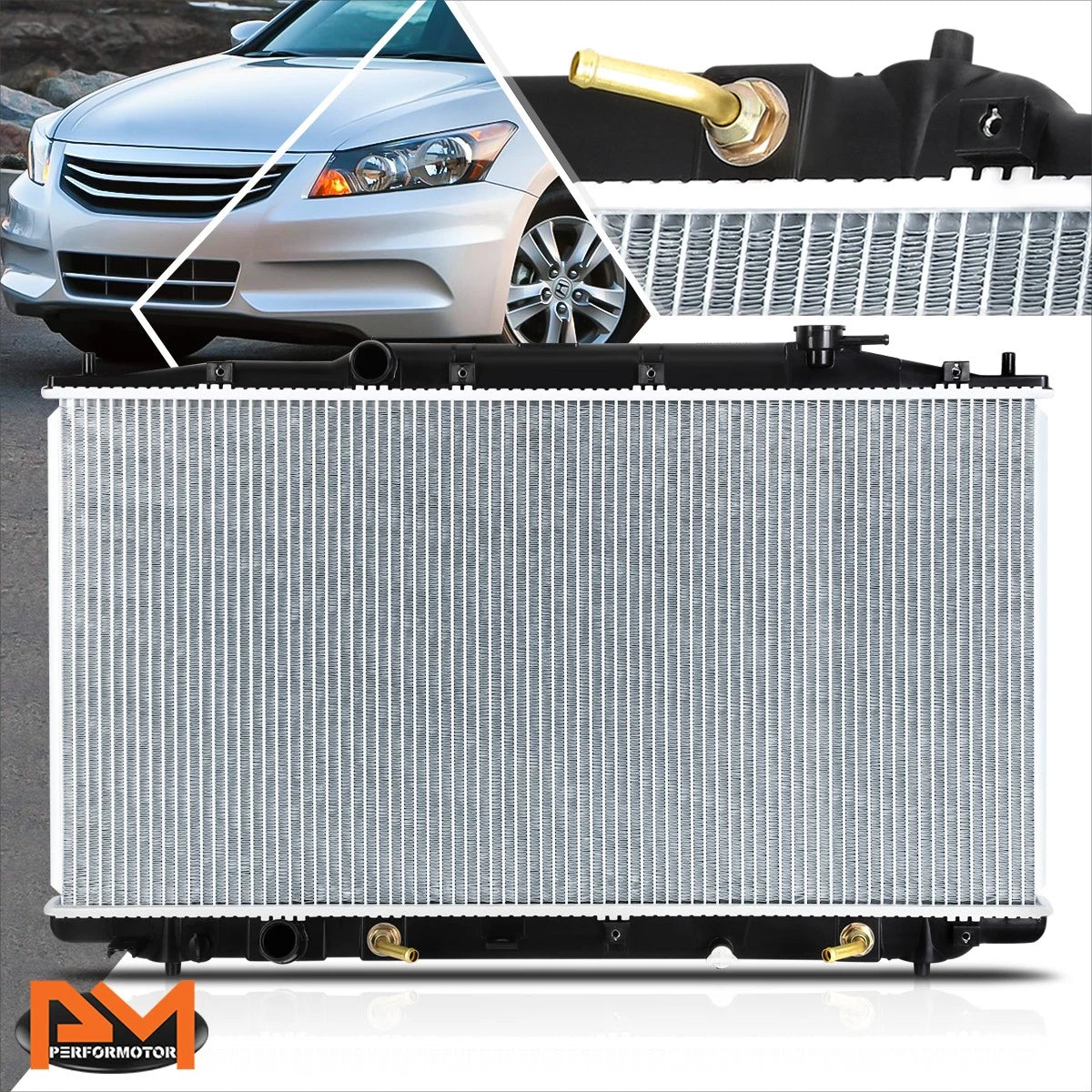 Aluminum OE Style Radiator for Honda Accord Crosstour/Acura RDX (2008–2018) DPI-2989
