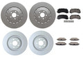 Front and Rear Brake Kit Rotors and Pads for Audi (Custom)