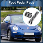Set of 2 Automatic Footrest Pedals Cover for Volkswagen Beetle (2012–2019)