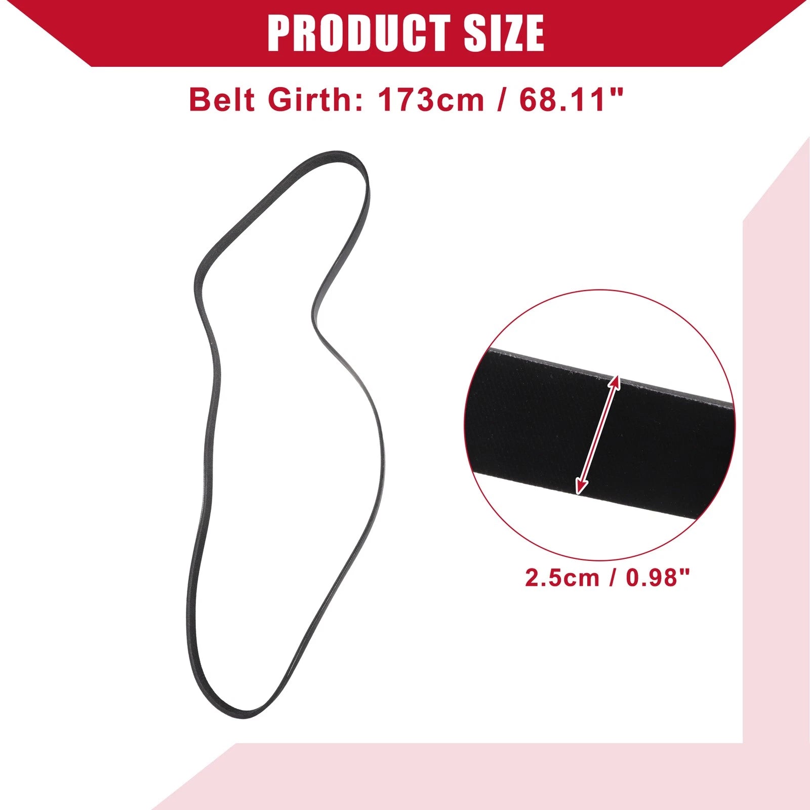 Serpentine Belt No. 31110RL5A01 for Honda CR-V, Civic (2017–2020)