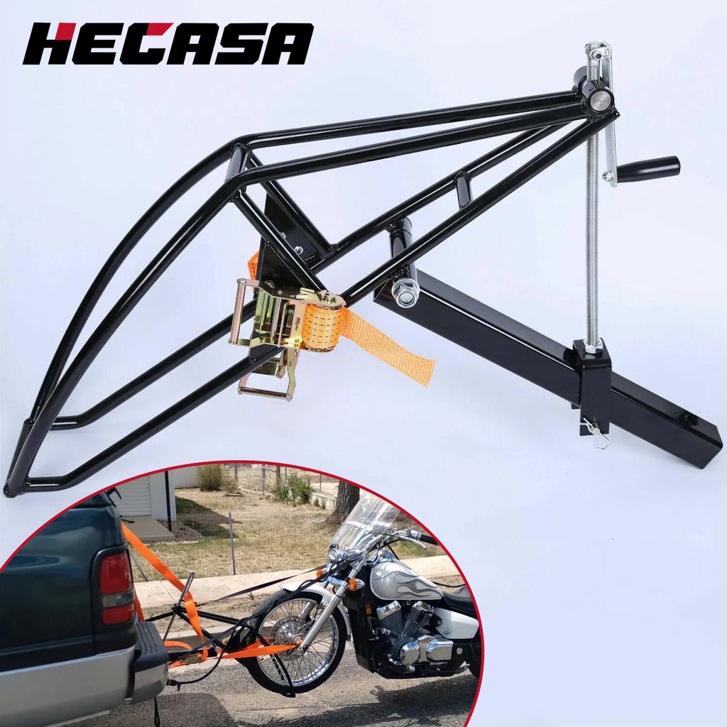 Motorcycle Scooter Carrier Tow Receiver Hitch Mount Rack for Universal Use