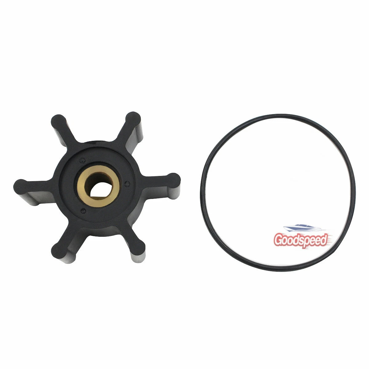 Sea Water Pump Impeller for Johnson 09-824P, Jabsco 6303-0001, Oberdorfer 6617