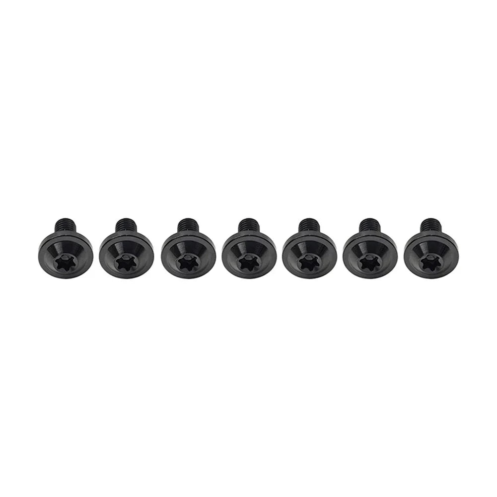 6 x Black Titanium M5x30mm Torx Head Screws for Bike Motorcycle