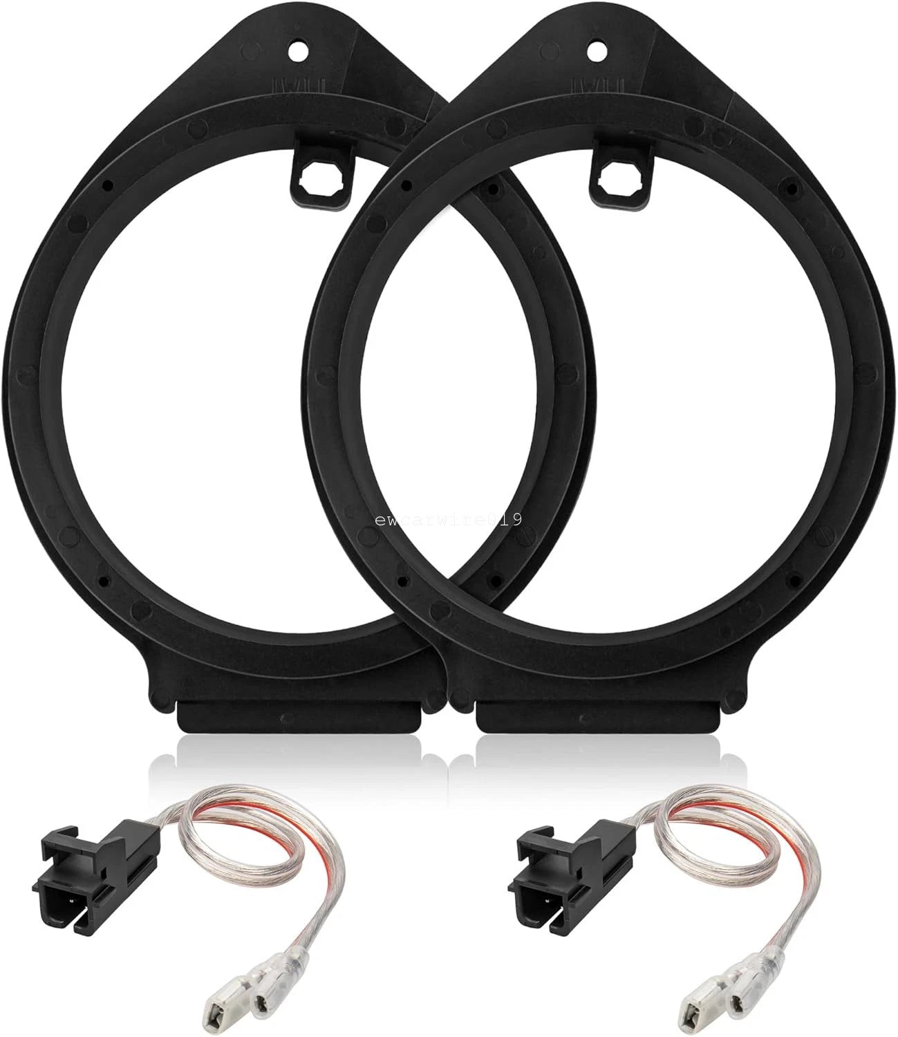 6.5" Speaker Adapter Spacer Ring with Wiring Harness for Chevrolet Cruze (2011–2013)