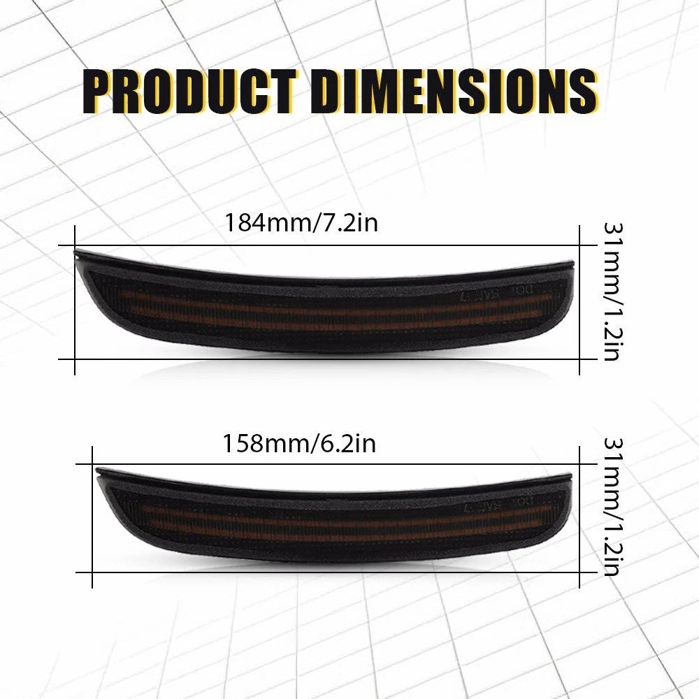 LED Side Marker Lights & Harness for Dodge Charger (2015–2022) EXV