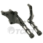 Passenger Footrest Footpeg Mount Bracket for Harley Sportster 883 1200 (14-22)