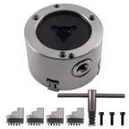 4 Jaw Self Centering Chuck 80mm K12-80 for Small Conventional Lathes (K1280)