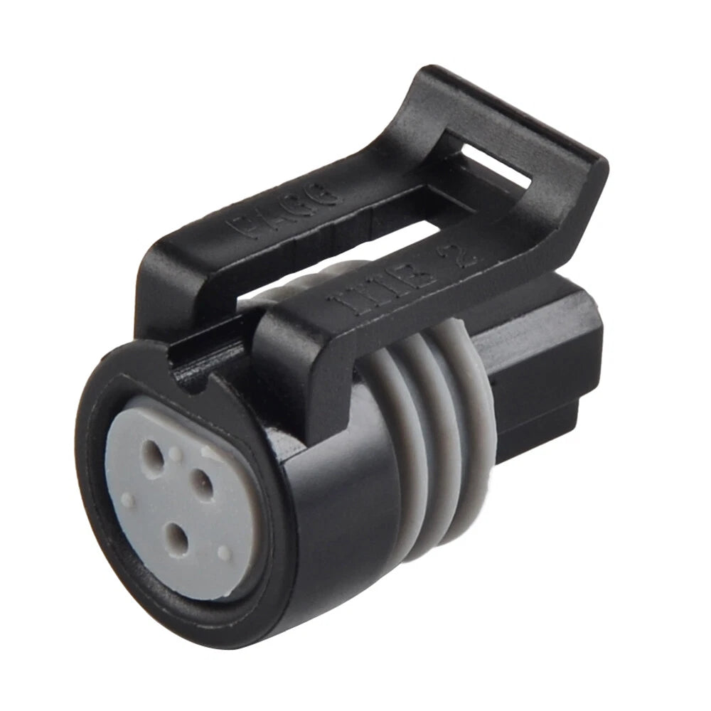 10 Circular 3 Pin Female Connectors Kit for GM Holden LS TPS (All Years)