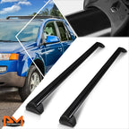 Roof Rack Crossbar for Saturn Vue (2002–2007) - OE Style, Aluminum, Black