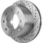 Rear Brake Disc Rotors for Chevy Silverado 3500 HD GMC Sierra (2011–2019)