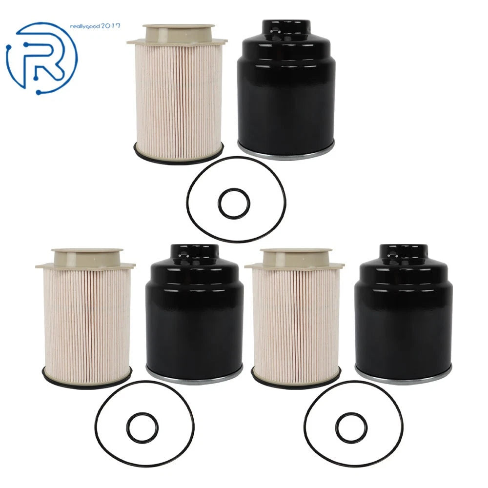 3PCS Fuel Filter Kit for Dodge Ram 2500 3500 4500 5500 6.7L Diesel (2013–2018)
