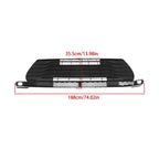 Front Bumper Grille for Toyota Sienna (2021-2023) Matte Black Chrome