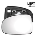 Left Side White Mirror Glass for Toyota IQ (2009–2016)