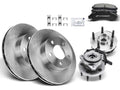 Front Brake Pad, Rotor & Wheel Bearing Kit for Mazda B4000 (1994–2000)