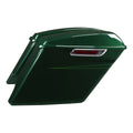5" Stretched Saddlebags for Harley Street Glide (2014–2025) Deep Jade Pearl