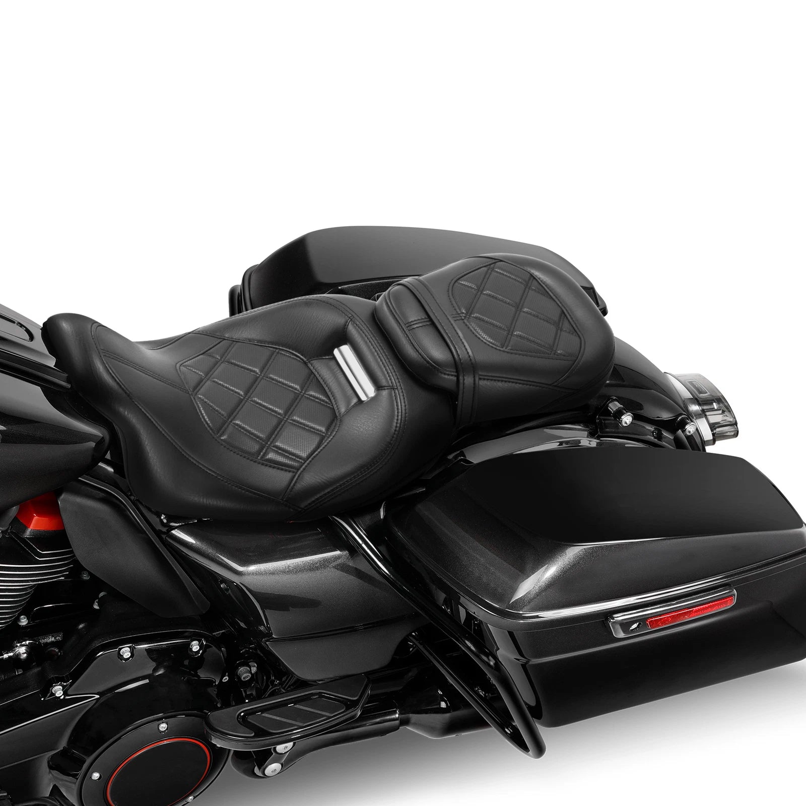 Rider Driver & Passenger Seats for Harley Electra Road Street Glide (2009–2023)