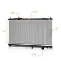 Aluminum Cooling Radiator DPI-2782 for Lexus GS300 GS350 GS450H (2006–2011)