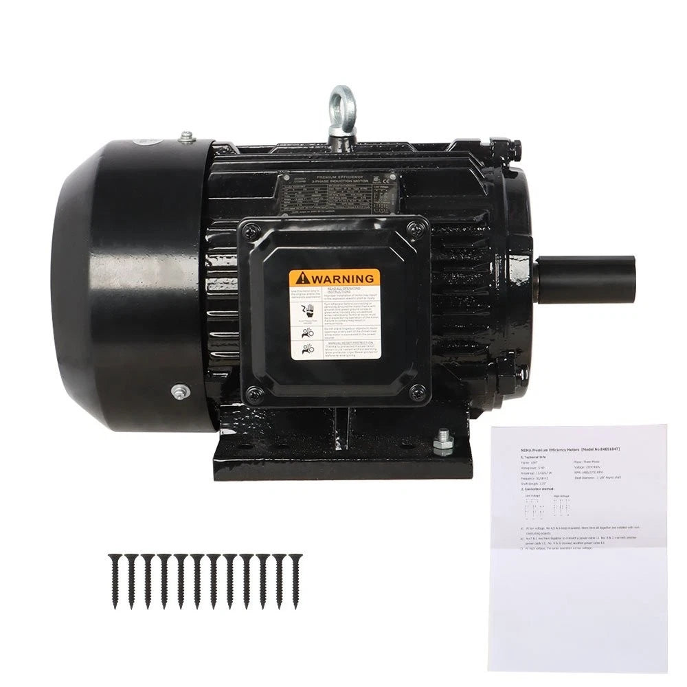 3 Phase Electric Motor for Severe Duty Applications (230/460V)