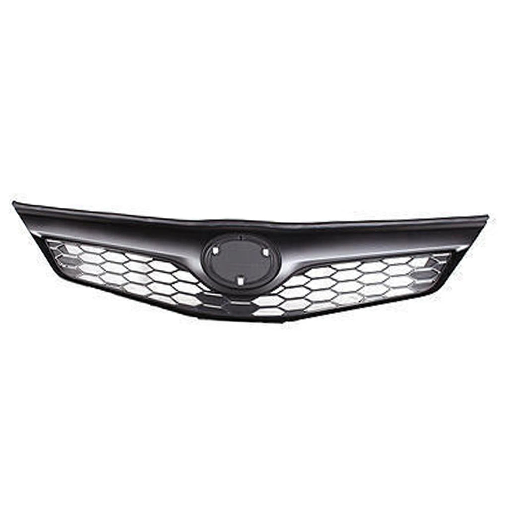 Replacement Black Ready to Paint Plastic Front Grille for Toyota Camry (2018–2024)