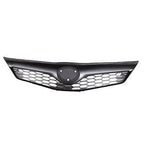 Replacement Black Ready to Paint Plastic Front Grille for Toyota Camry (2018–2024)