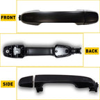 Exterior Door Handle for Toyota Camry (2012â2017) Rear Left/Right Black
