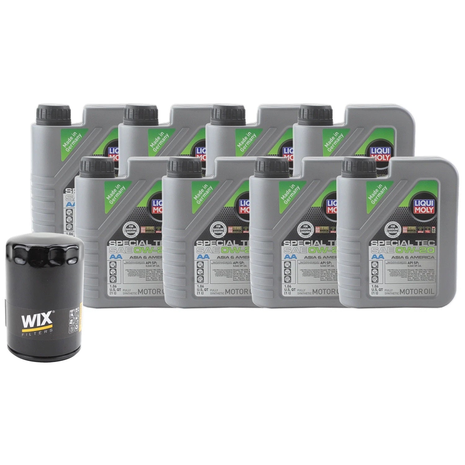 Liqui Moly Special Tec AA 0W-20 Engine Oil Change Kit for Sierra Suburban (1999–2023)