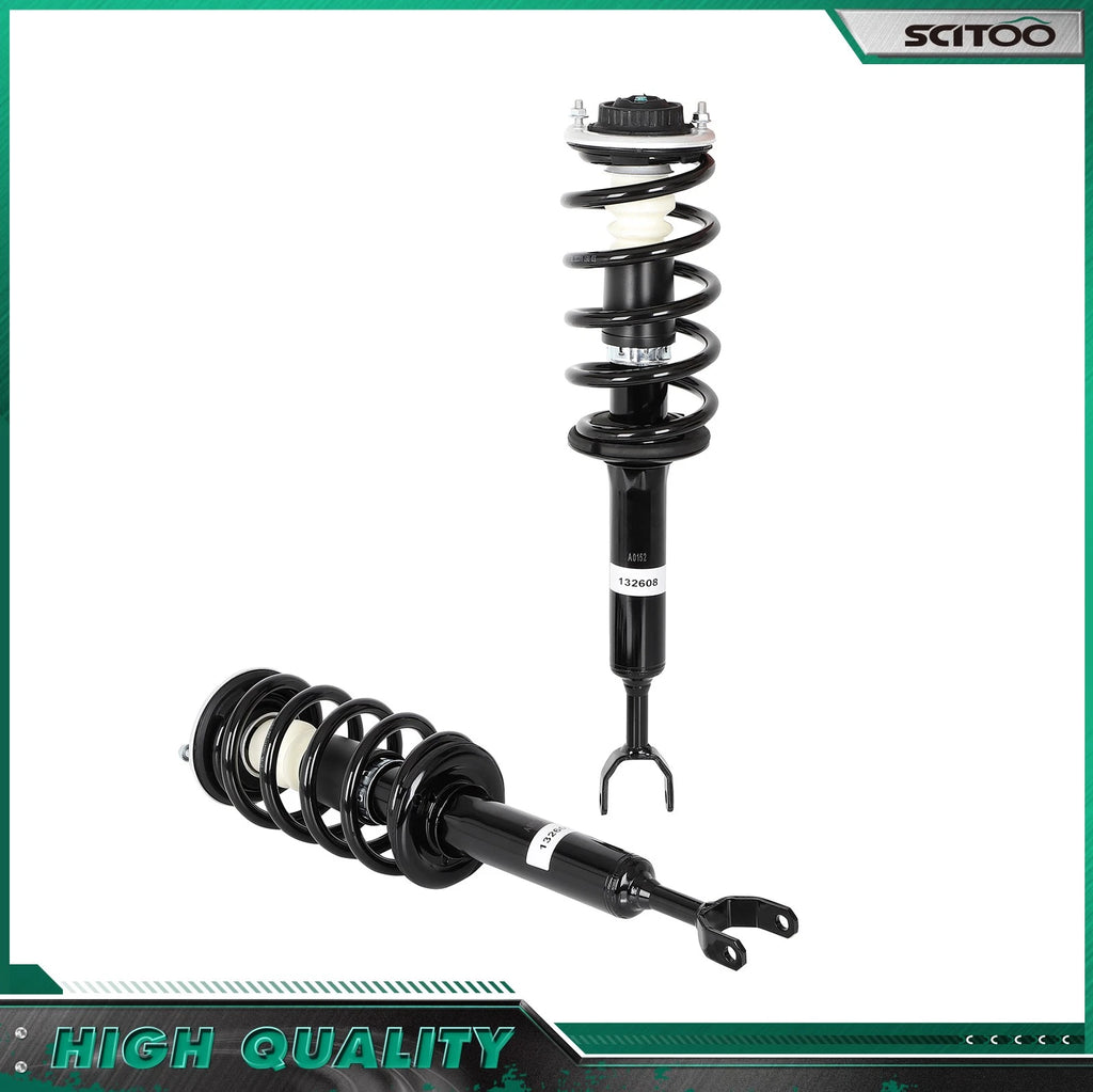 2X Front Complete Strut & Coil Spring Assembly for Audi A6 Quattro (1998–2011)
