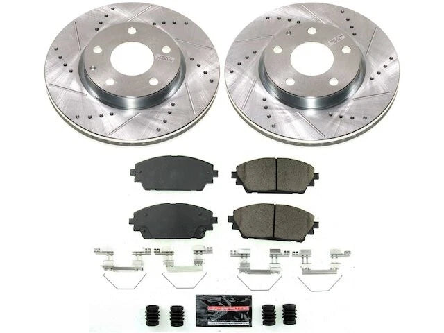 Front Brake Pad and Rotor Kit for Mazda 3 (2019–2024) GD125SW