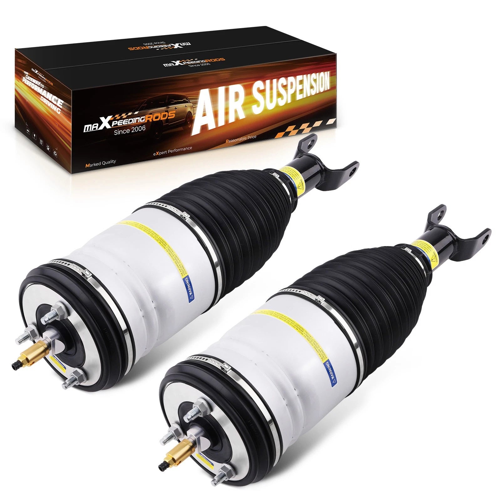 2X Front Air Suspension Shock Struts for Dodge Ram 1500 (2013–2019)
