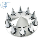 Chrome Hub Cover Kit for Semi Truck (Fits 33mm Axles)