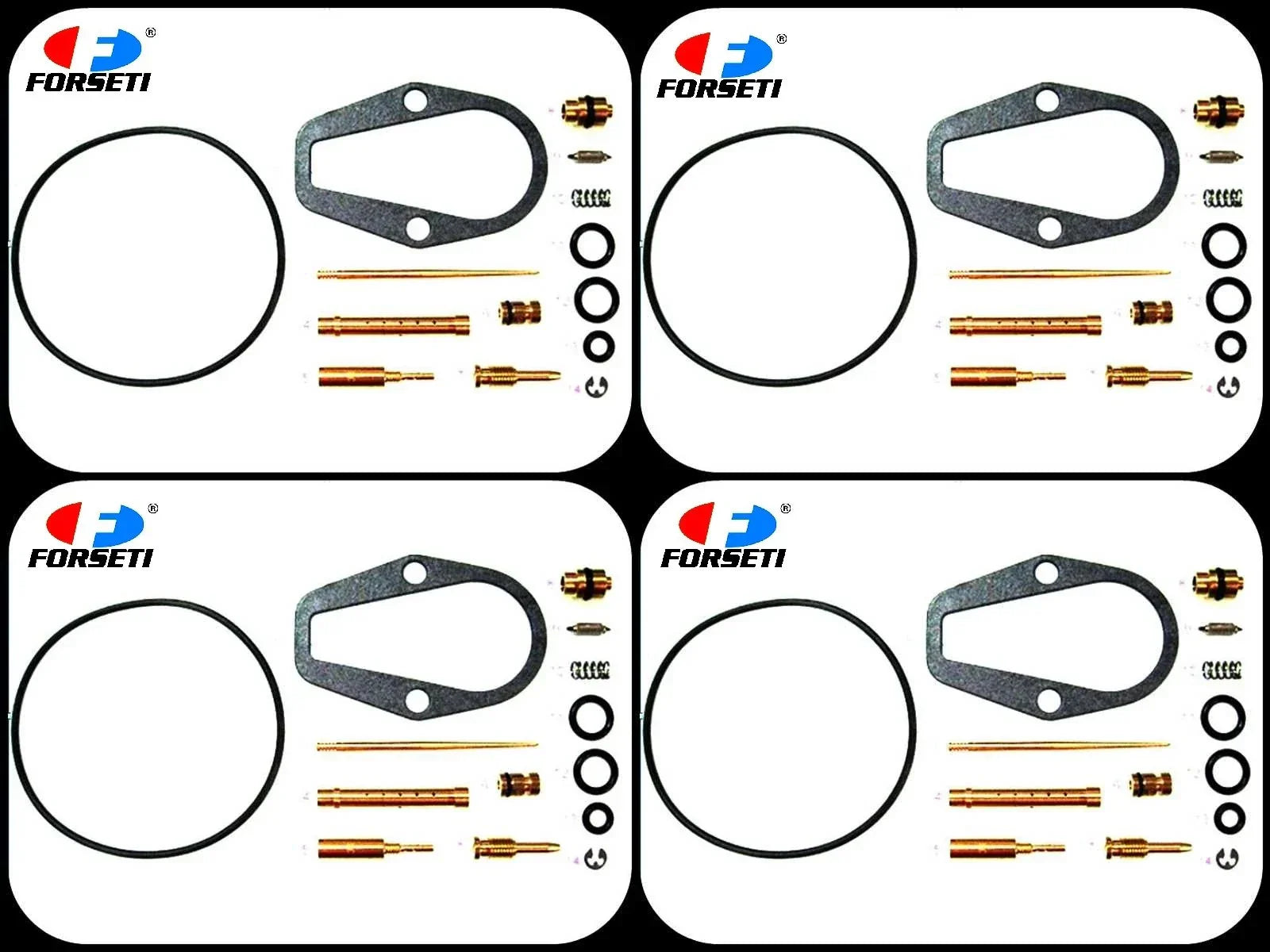Carburetor Repair Kit for Honda CB550K (1974-1976) - 4 x Rebuild Kits
