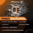 Front ABS Wheel Hub Assembly for Subaru Legacy/Outback (2005-2014)
