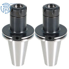 Set of 2 Collet Chucks for CNC Machines (4" Gage Length)