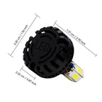 COB LED Headlight for Motorcycle (12V)