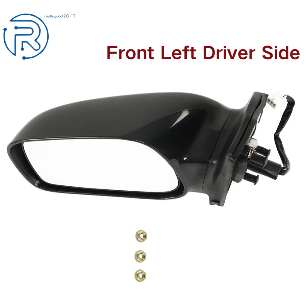 Driver Side Mirror Assembly for Toyota Corolla (2003–2008) - Black