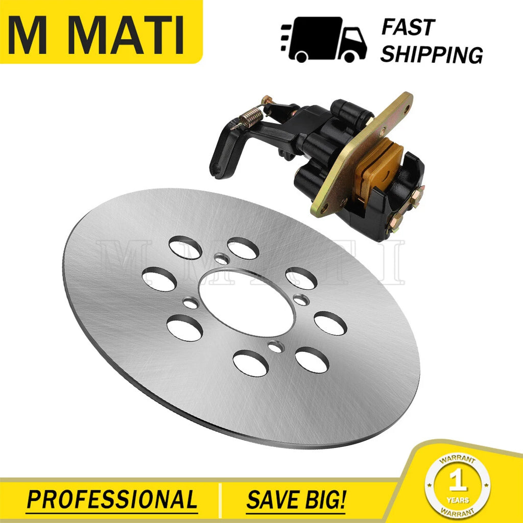 Rear Brake Caliper & Disc Rotor Kit for Yamaha Raptor 660R (2002–2005)